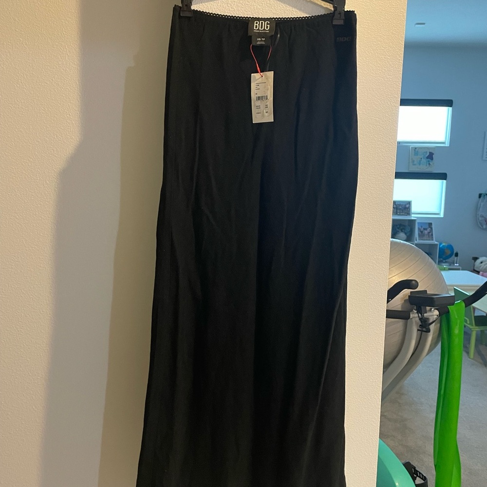 Urban Outfitters  Black Maxi Skirt